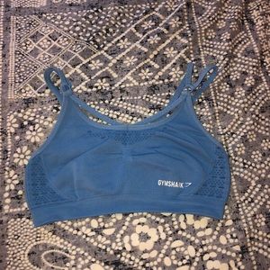 Blue Vital Seamless Sports Bra Gymshark